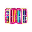 Picture of SJ GANG GAME-LED 3 ZIPPER FILLED PENCIL CASE